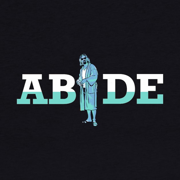 ABIDE - Dude Lebowski Robe Design by GIANTSTEPDESIGN